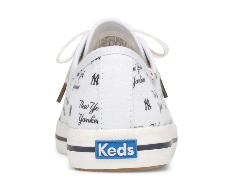 Keds Kickstart MLB Αθλητικα Παπουτσια γυναικεια ασπρα | YPT745916