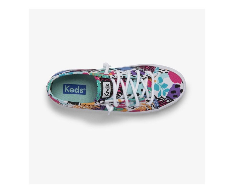 Keds Kickstart Seasonal Αθλητικα Παπουτσια για κοριτσια Πολύχρωμο | GQL039274