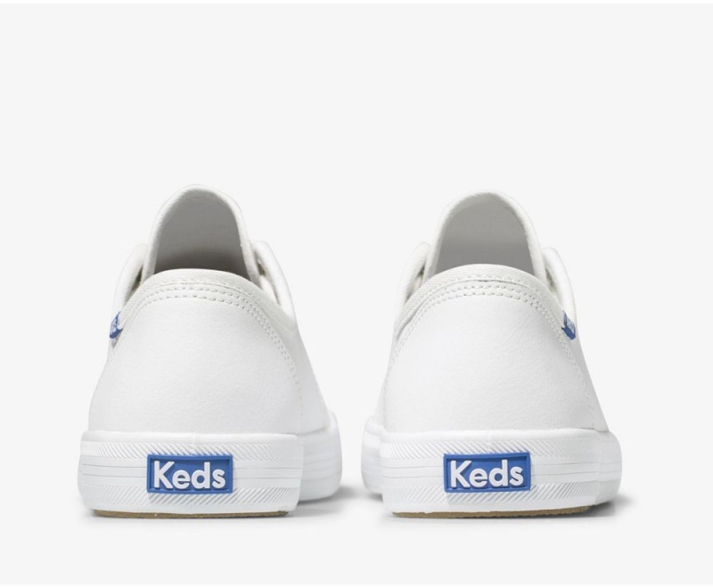 Keds Kickstart δερματινα Αθλητικα Παπουτσια γυναικεια ασπρα | KXJ924673