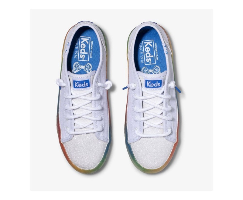 Keds PWR GRL Kickstart Αθλητικα Παπουτσια για κοριτσια ασπρα | WPS105986