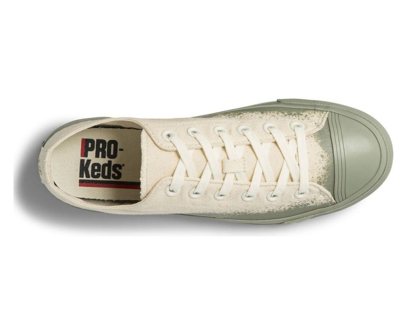 Keds Royal Lo Spray Foxing Αθλητικα Παπουτσια γυναικεια Μπεζ πρασινο | YMW297356