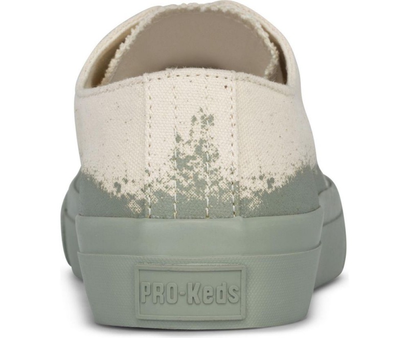 Keds Royal Lo Spray Foxing Αθλητικα Παπουτσια γυναικεια Μπεζ πρασινο | YMW297356