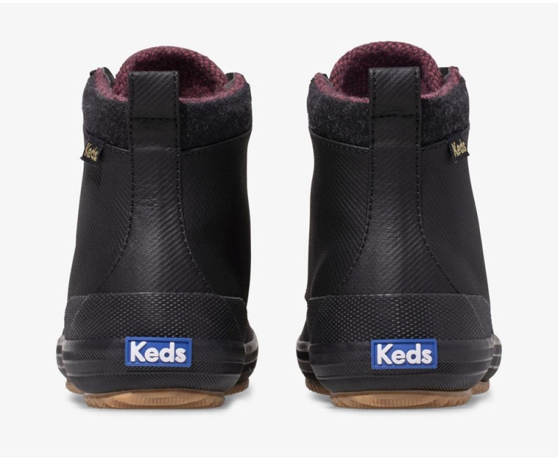 Keds Scout Boot II θαλασσης Γαλοτσεσ γυναικεια μαυρα | SYO905681