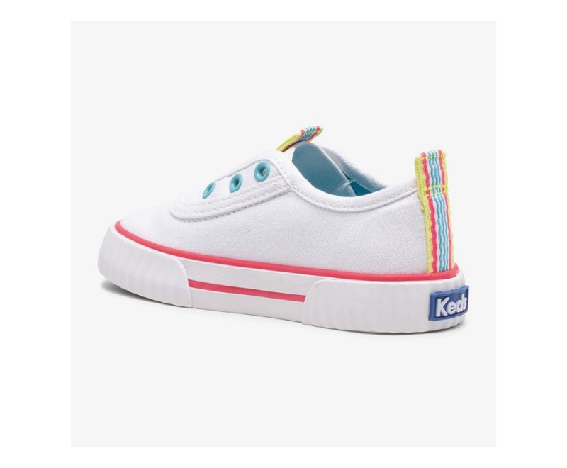 Keds Topkick Washable Jr. Slip On για κοριτσια ασπρα | HTV723165