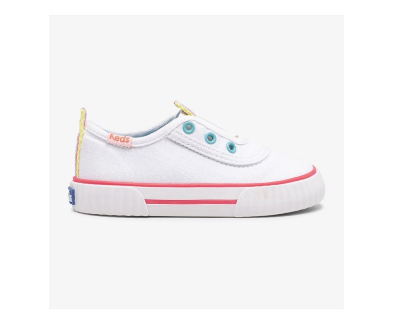 Keds Topkick Washable Jr. Slip On για κοριτσια ασπρα | MBW329075