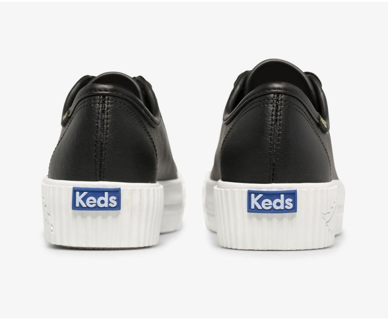 Keds Triple Kick AMP δερματινα Αθλητικα Παπουτσια γυναικεια μαυρα | GUH039615