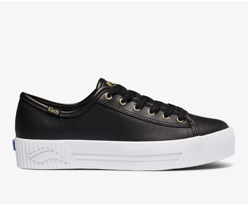 Keds Triple Kick AMP δερματινα Αθλητικα Παπουτσια γυναικεια μαυρα | GUH039615