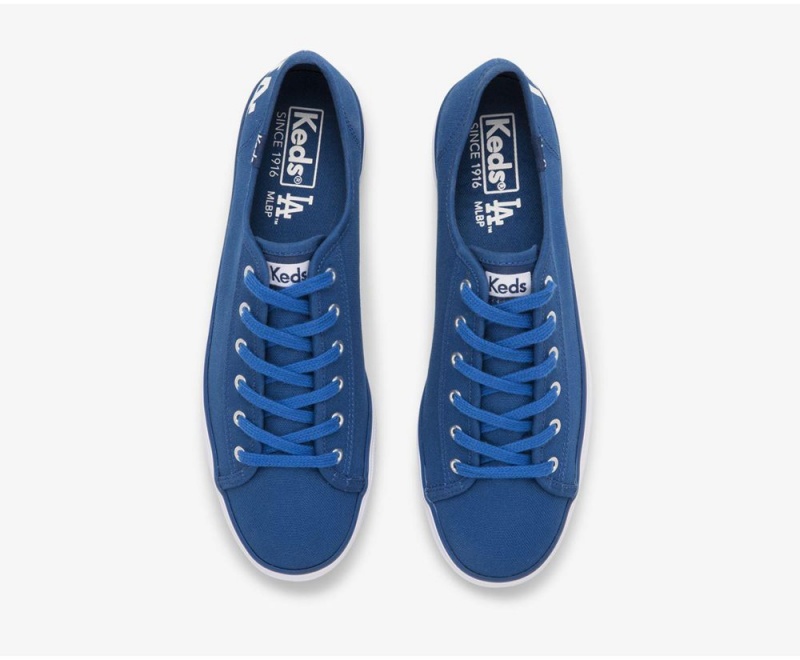 Keds Triple Kick MLB Αθλητικα Παπουτσια γυναικεια μπλε | UZX695284