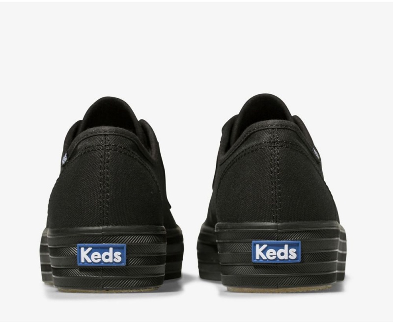 Keds Triple Kick Αθλητικα Παπουτσια γυναικεια μαυρα | MOU790483