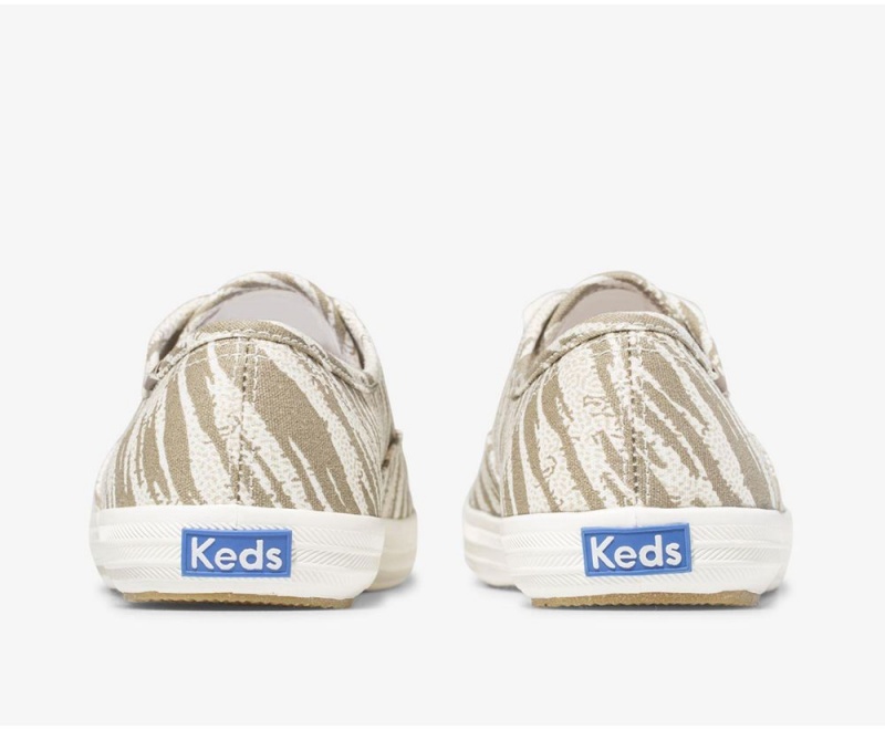 Keds Washable Champion Animal Αθλητικα Παπουτσια γυναικεια ασπρα γκρι | RBW125730