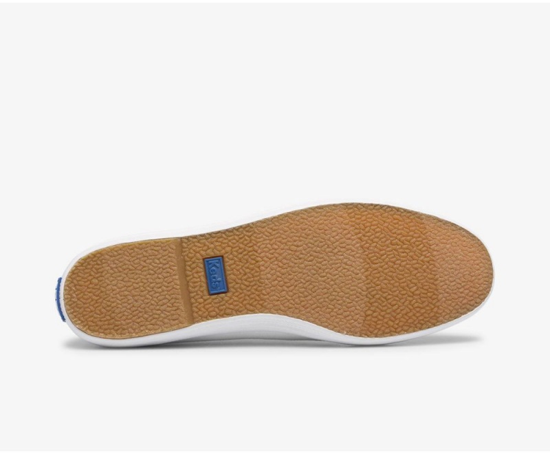 Keds x Organic βαμβακερα Champion Slip On γυναικεια ασπρα | YNZ265701