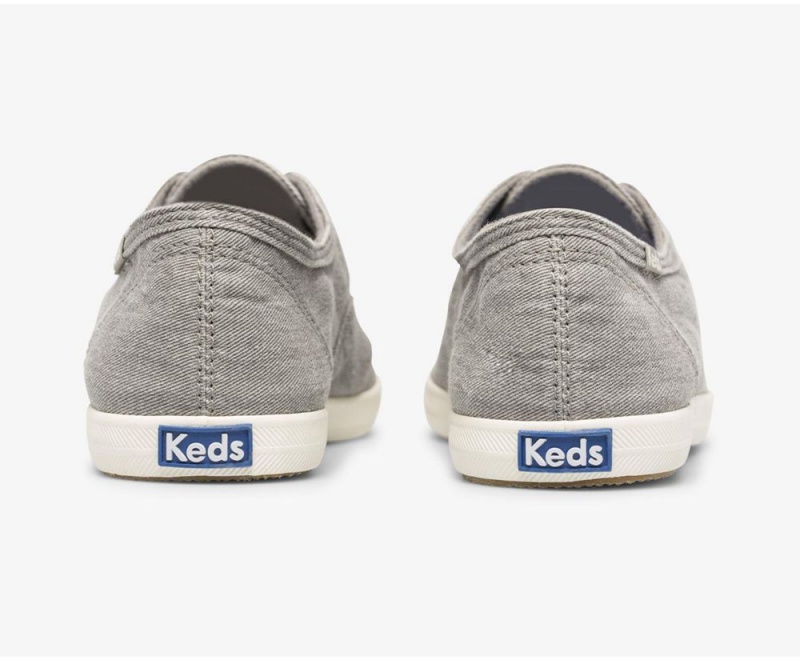 Keds x Organic βαμβακερα Chillax Washable Slip On γυναικεια γκρι | KGU146352