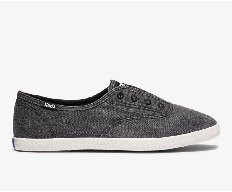 Keds x Organic βαμβακερα Chillax Washable Slip On γυναικεια γκρι | KOY692048