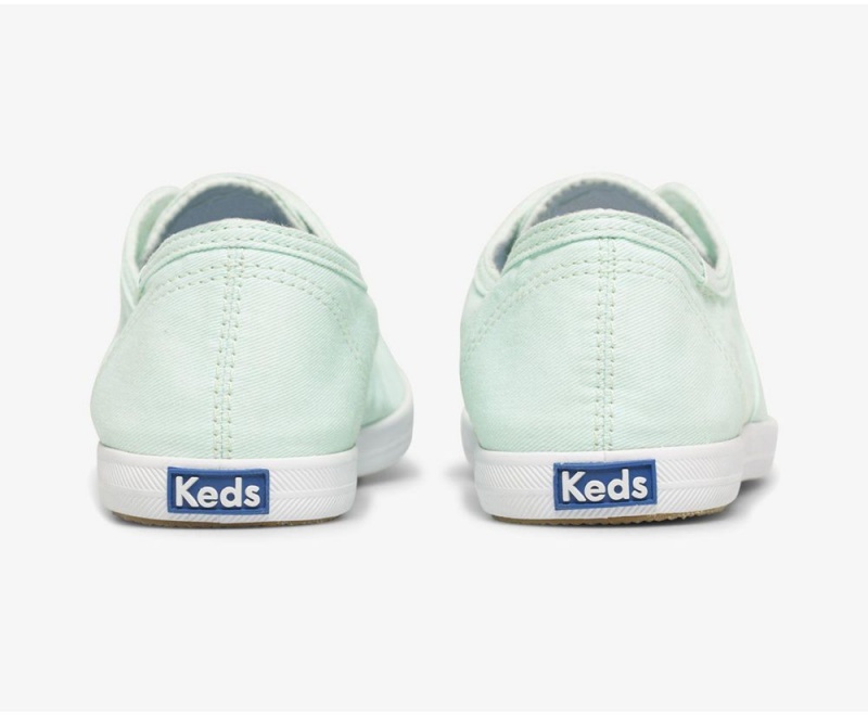 Keds x Organic βαμβακερα Chillax Washable Slip On γυναικεια πρασινο | CSJ423958