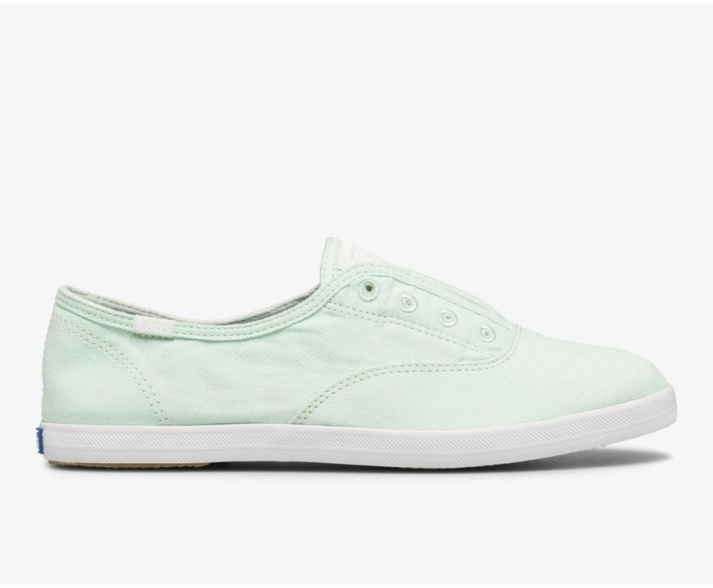 Keds x Organic βαμβακερα Chillax Washable Slip On γυναικεια πρασινο | CSJ423958