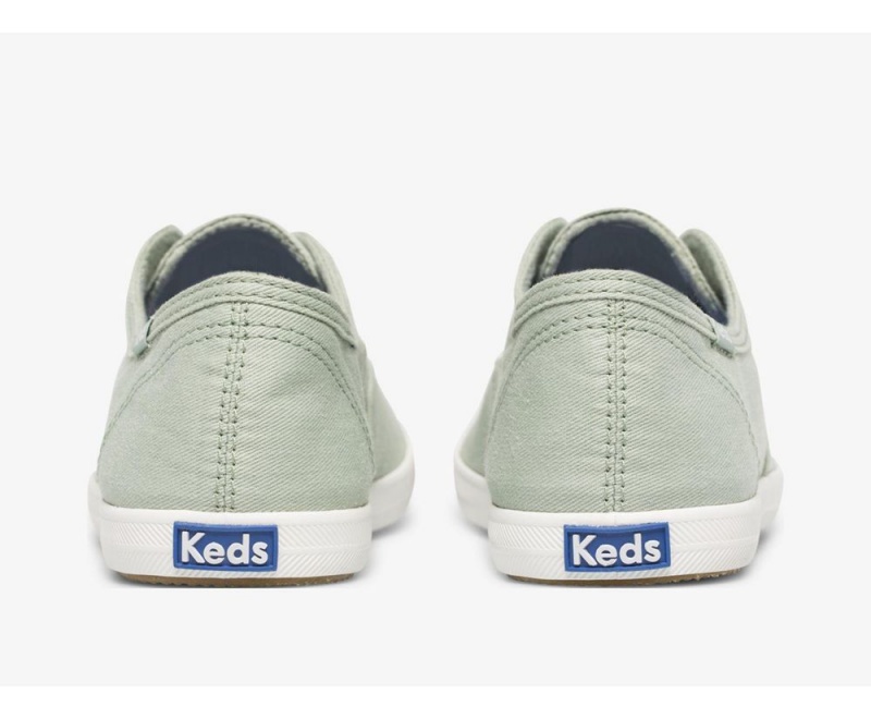 Keds x Organic βαμβακερα Chillax Washable Slip On γυναικεια πρασινο | PZC126370