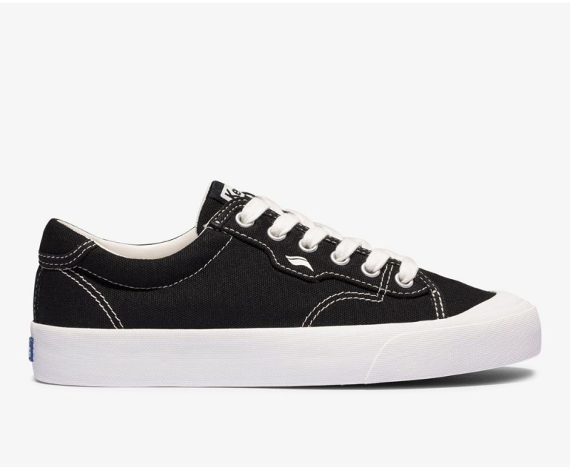 Keds x Organic βαμβακερα Crew Kick 75 Αθλητικα Παπουτσια γυναικεια μαυρα | ZIO084239