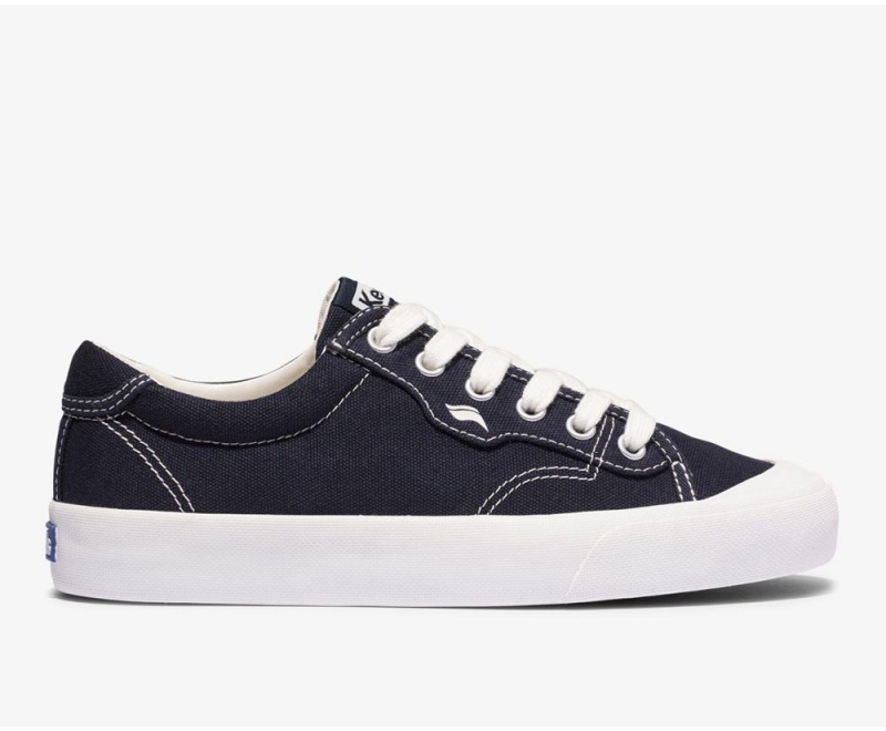 Keds x Organic βαμβακερα Crew Kick 75 Αθλητικα Παπουτσια γυναικεια σκουρο μπλε | GKS698201