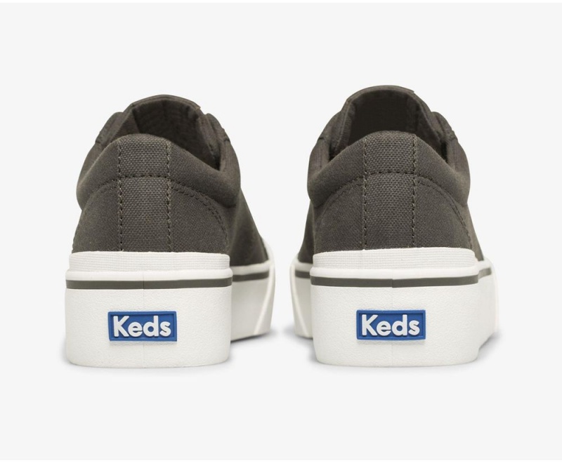 Keds x Organic βαμβακερα Jump Kick Duo Αθλητικα Παπουτσια γυναικεια μαυρα | SDM530871