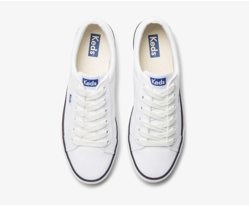 Keds x Organic βαμβακερα Jump Kick Αθλητικα Παπουτσια γυναικεια ασπρα | UNG718924