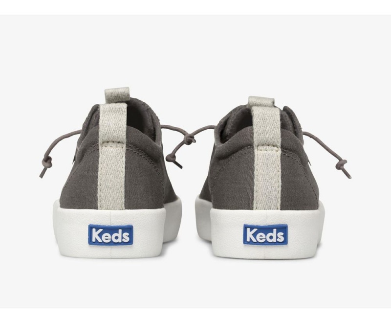 Keds x Organic βαμβακερα Kickback Washable Slip On γυναικεια γκρι | EBG851693