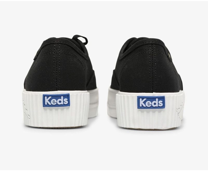 Keds x Organic βαμβακερα Triple AMP Αθλητικα Παπουτσια γυναικεια μαυρα | GVO374589