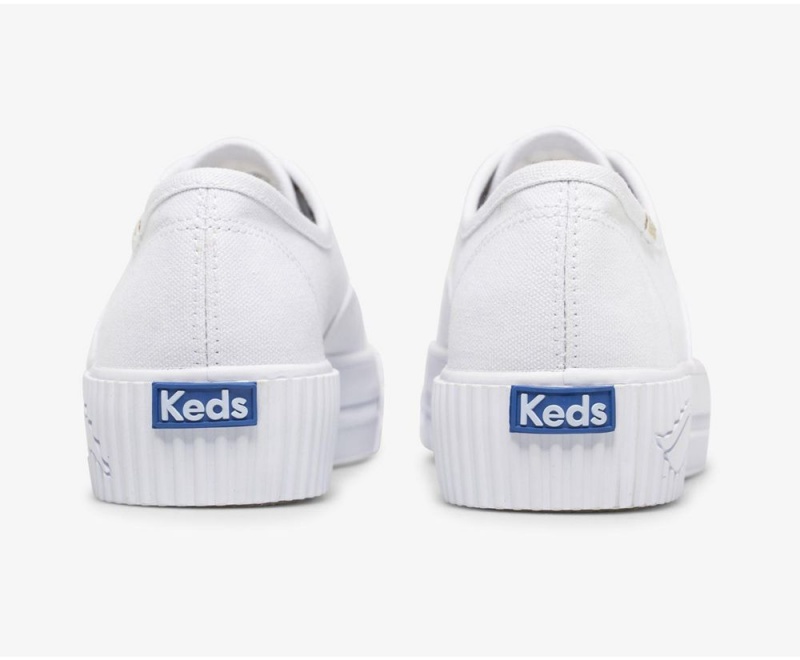 Keds x Organic βαμβακερα Triple AMP Αθλητικα Παπουτσια γυναικεια ασπρα | NXJ402376