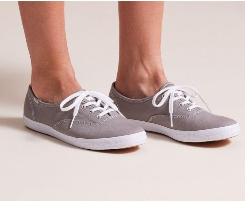 Keds x Organic βαμβακερα Washable Champion Αθλητικα Παπουτσια γυναικεια γκρι | GBN376852