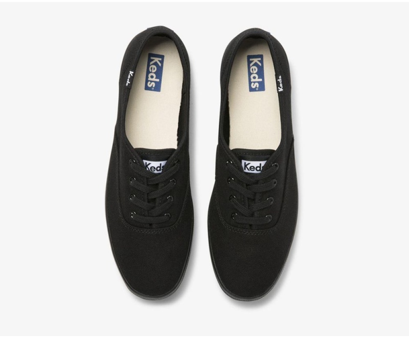 Keds x Organic βαμβακερα Washable Champion Αθλητικα Παπουτσια γυναικεια μαυρα | JKW627105