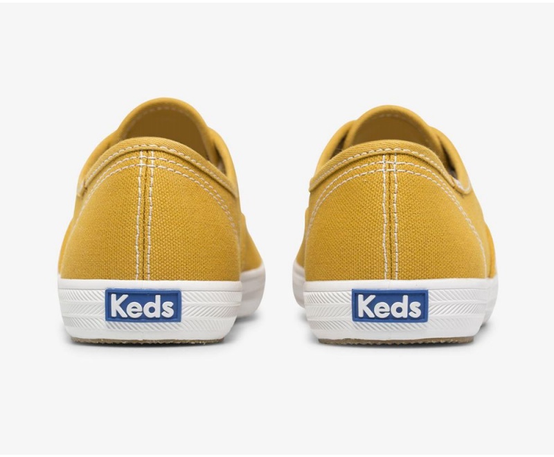 Keds x Organic βαμβακερα Washable Champion Αθλητικα Παπουτσια γυναικεια χρυσο χρωμα | OLC792305