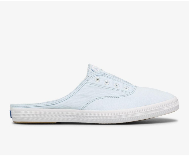 Keds x Organic βαμβακερα Washable Moxie Mule Mules γυναικεια μπλε | HWQ478153